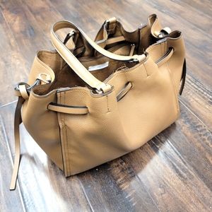 H&M big hobo tote bag tan